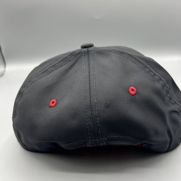 Air Jordan‎ 11 Hat Men Black Red Jumpman Bred Snap Back Cap - Picture 6 of 8